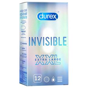 ДЮРЕКС презерватив №12 invisible/ультратонкие XXL (Durex)