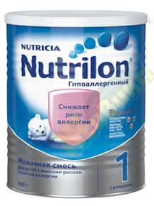 НУТРИЛОН-1 ГА Гипоаллергенная смесь сухая молочная 400г