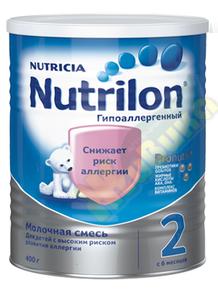НУТРИЛОН-2 ГА Гипоаллергенная смесь сухая молочная с 6 мес. 400г