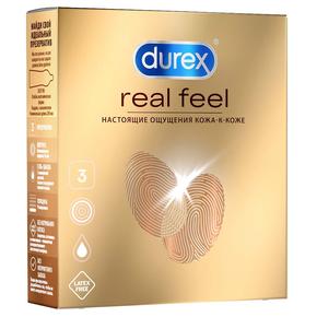 ДЮРЕКС презерватив №3 real feel (Durex)