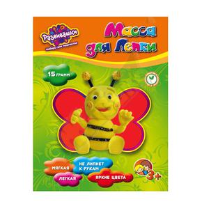 РАЗВИВАШКИ масса д/лепки 15г красный т1115 (игрушка)