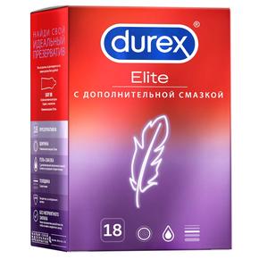 ДЮРЕКС презерватив №18 elite /сверхтонкие (Durex)
