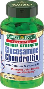 НЭЙЧЕС БАУНТИ Глюкозамин-хондроитин плюс с кальцием и витамином D таб №120 (Natures Bounty)