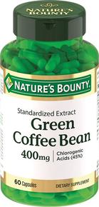 НЭЙЧЕС БАУНТИ Зеленые кофейные зерна капс. 400мг №60 (Natures Bounty)