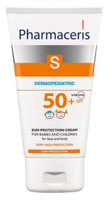 ФАРМАЦЕРИС S Сан протект крем для детей солнцезащитный для лица и тела spf50 + 125мл (Pharmaceris S Sun Protect)