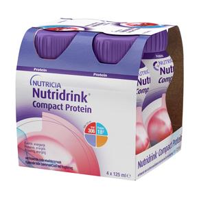 НУТРИДРИНК Компакт смесь д/энтерал. пит. 125мл №4 протеин/охлаждающий фруктово-ягодный вкус (Nutridrink)
