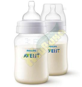 АВЕНТ бутылочка 260мл scf813/27 сил. соска антиколик anti-colic №2 (Avent)