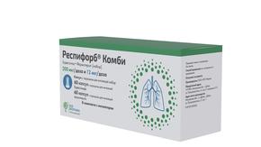 Респифорб комби набор капс. с пор-ком д/инг. 200мкг + 12мкг/доза№60 + №60 с устройством д/инг. (Будесонид + Формотерол (набор))