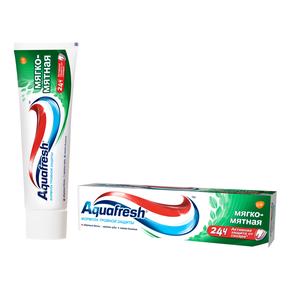 АКВАФРЕШ 3 Тотал кеа мягко-мятная паста зубная 50мл (Aquafresh)