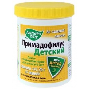 ПРИМАДОФИЛУС пор-к д/вн.прим. дет. 141,75г (0-5лет)