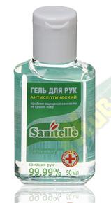 САНИТЕЛЛЬ гель д/рук антисепт. алоэ/вит.Е 50мл (Sanitelle)