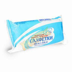 Салфетка мед.стер. двухсл. 16,0смх14,см №20