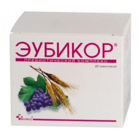 ЭУБИКОР пор-к д/вн.прим. 3г №60 пак.