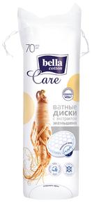 БЕЛЛА Коттон кеа диски ватные экстракт женьшеня круглые №70 (Bella cotton)
