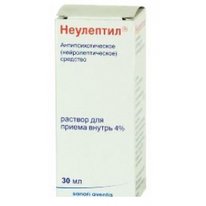 Неулептил р-р д/вн.прим. 4% 30мл (Перициазин) RP ОСТАЁТСЯ В АПТЕКЕ