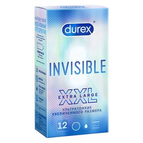 ДЮРЕКС презерватив №12 invisible/ультратонкие XXL (Durex)