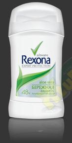 РЕКСОНА Алоэ вера дезодорант-стик жен. 50мл (Rexona)