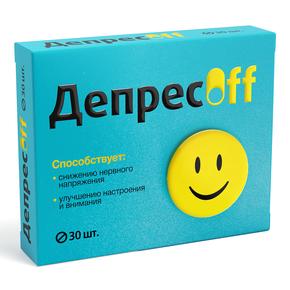ДЕПРЕСОФФ таб п/об №30 /квадрат-с/