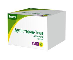 Дутастерид-тева капс. 0,5мг №90 (Дутастерид)