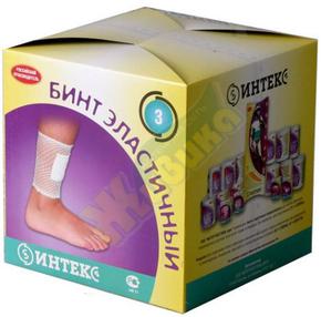 Бинт эласт.трубч. №3 2,5смх15см/интекс/