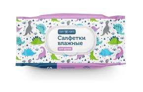 КОМФОРТЕ салфетки влажные детские №60 клапан (ComForte)