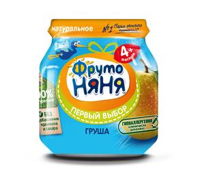 ФРУТОНЯНЯ пюре 100г груша натуральная