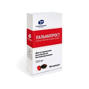 Пальмапрост капс. 320мг №30 (Пальмы ползучей плодов экстракт)