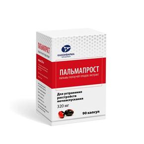 Пальмапрост капс. 320мг №90 (Пальмы ползучей плодов экстракт)
