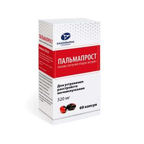 Пальмапрост капс. 320мг №60 (Пальмы ползучей плодов экстракт)