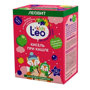 ЛЕОВИТ Лео Кидс кисель для детей с 1 года при кашле 12г пак №5 (Leo Kids)