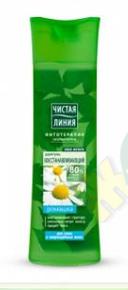 ЧИСТАЯ ЛИНИЯ шампунь восстан. д/сух. волос ромашка 400мл