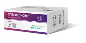 Плетакс ново таб 100мг №120 (Цилостазол)