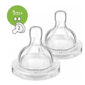 АВЕНТ соска сил. 82820 (scf632/27) №2 медл. поток (Philips Avent)