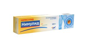 Нимулид гель д/наруж.прим. 1% 120г туба (Нимесулид)