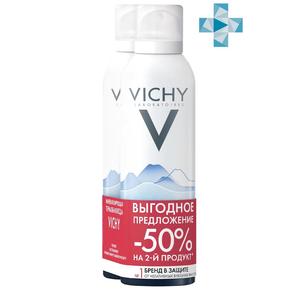 VICHY вода термальная 150мл лот из 2х прод. скидка 50% на второй прод. (ВИШИ)