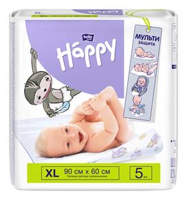 БЕЛЛА Беби хеппи софт пеленка/простыня дет. 60смх90см №5 (Bella baby happy)