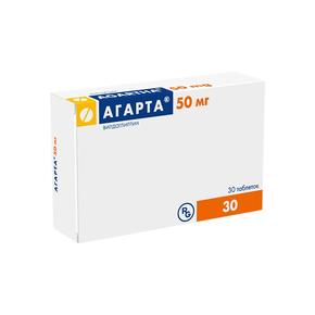 Агарта таб 50мг №30 (Вилдаглиптин)