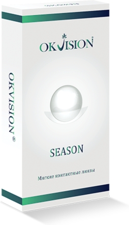 ОКВИЖН Сизон линзы контактные -5,75/8,6/14,00 №2 (Okvision Season)