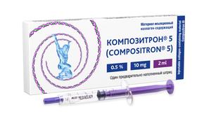 КОМПОЗИТРОН 5 материал инъекционный коллаген-содержащий 2мл шприц №1