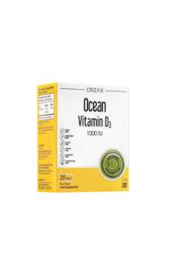 ОРЗАКС Оушен витамин D3 1000МЕ жидкость спрей 20мл (Orzax Ocean)