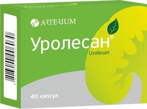 Уролесан капс. №40 (Душицы/Моркови/Хмеля экс-т + Клещевины/Мяты/Пихты масло)