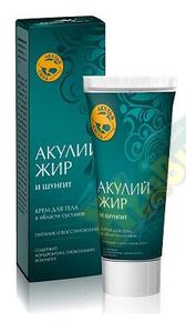 АКУЛЬЯ СИЛА крем д/тела акулий жир/шунгит 75мл