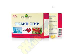 МИРРОЛЛА Рыбий жир капс. 370мг №100 с маслом шиповника