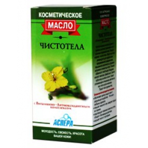 АСПЕРА масло косметическое чистотел с витаминно-антиоксидантным комплексом 30мл