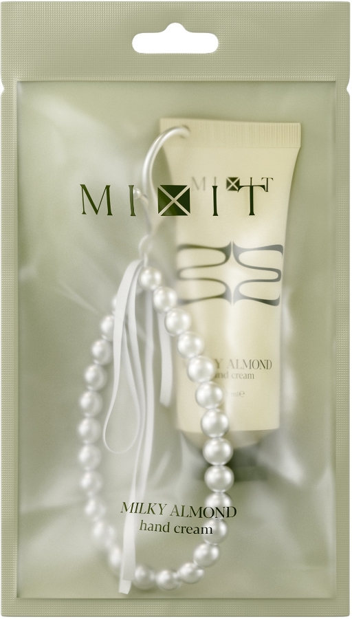 МИКСИТ крем для рук с ароматом миндального молочка 20мл + брелок (Mixit)