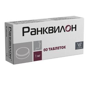 Ранквилон таб 1мг №60 (Амид N-(6-фенилгексаноил)глицил-L-триптофана) RP ОСТАЕТС В АПТЕКЕ