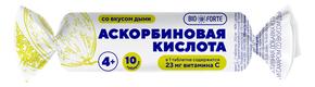 БИОФОРТЕ Аскорбиновая к-та бад таб 3г №10 дыня с сахаром и глюкозой крутка (BioForte)
