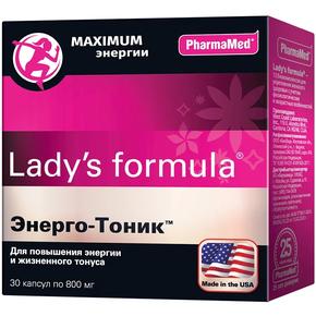 ЛЕДИ-С ФОРМУЛА капс. №30 энерго-тоник (Lady"s formula)