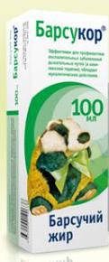 БАРСУКОР барсучий жир 100мл