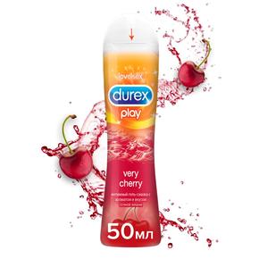 ДЮРЕКС гель-смазка 50мл play-cherry/фруктовый аромат (Durex)
